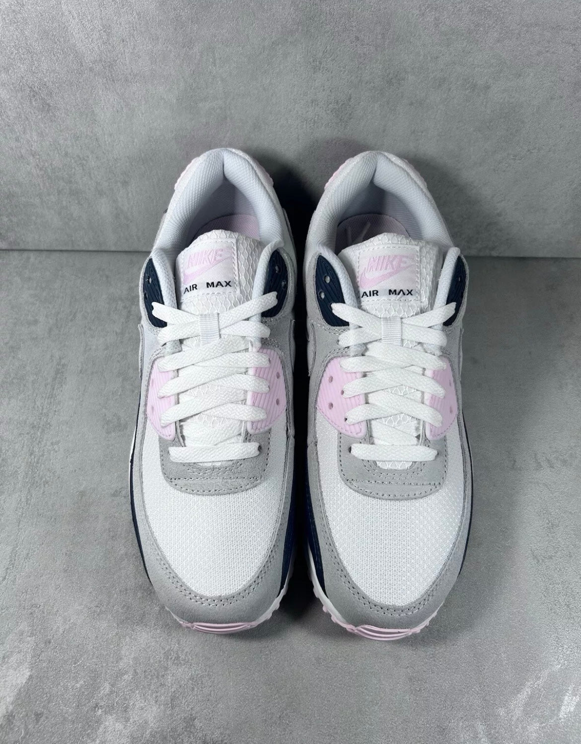 Nike Air Max 90 | Pink Foam Navy | Size UK 10.5