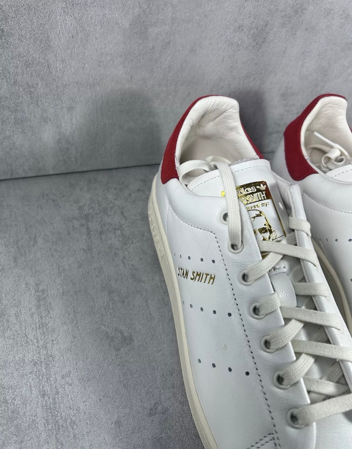 Adidas Stan Smith Lux | White Red|
