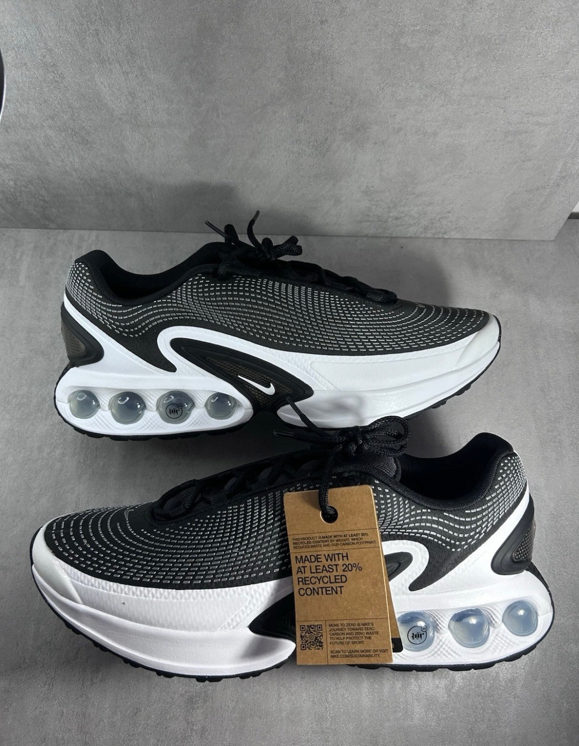 Nike Air Max DN | Black White Cool Grey | Size UK 14 / EU 49.5