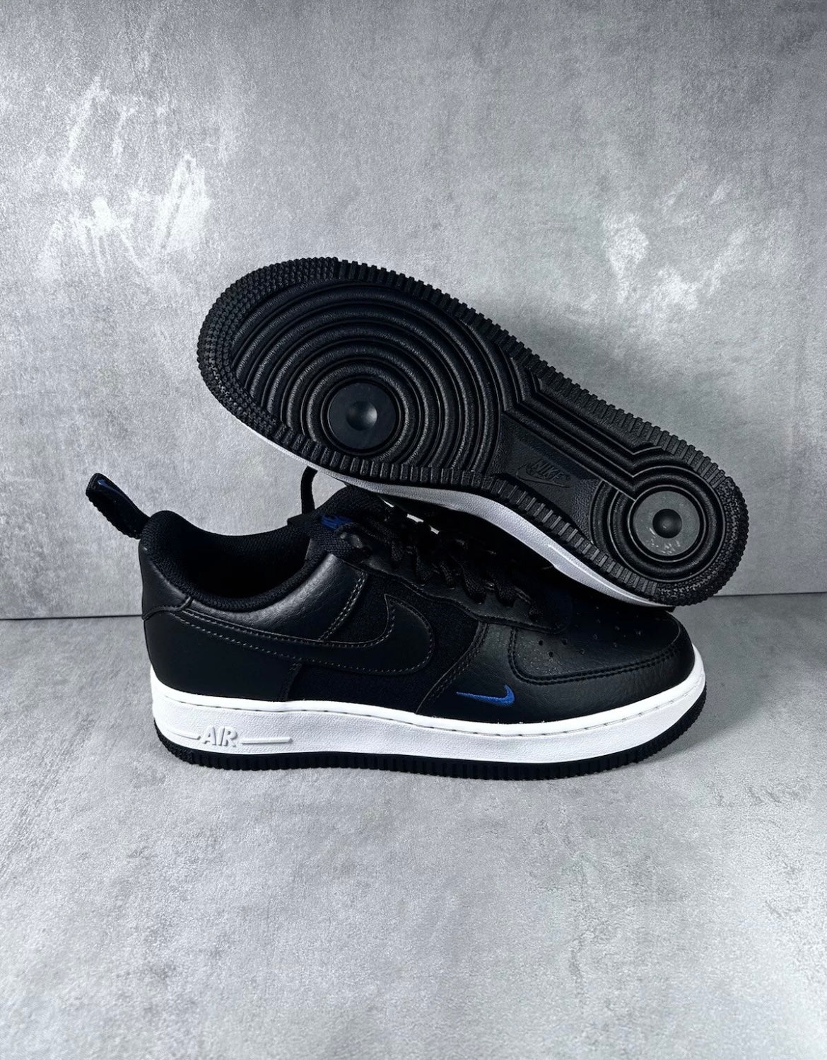 Nike Air Force 1 '07 Black Court Blue White |