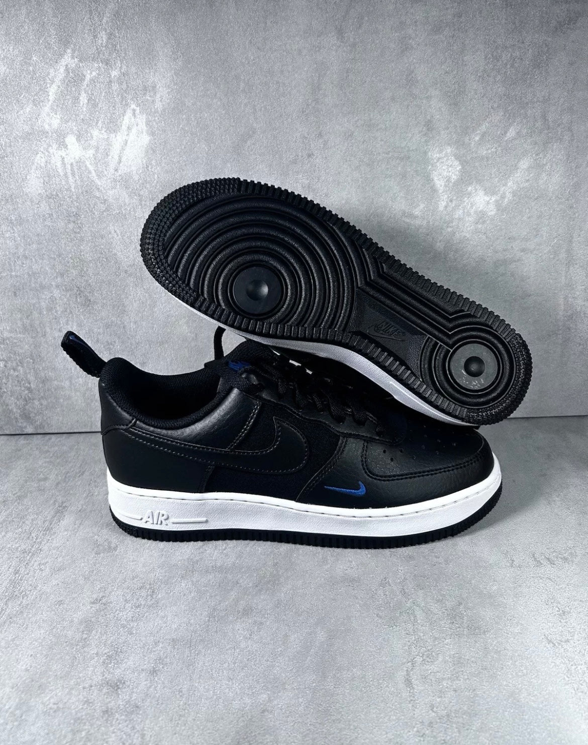 Nike Air Force 1 '07 Black Court Blue White |