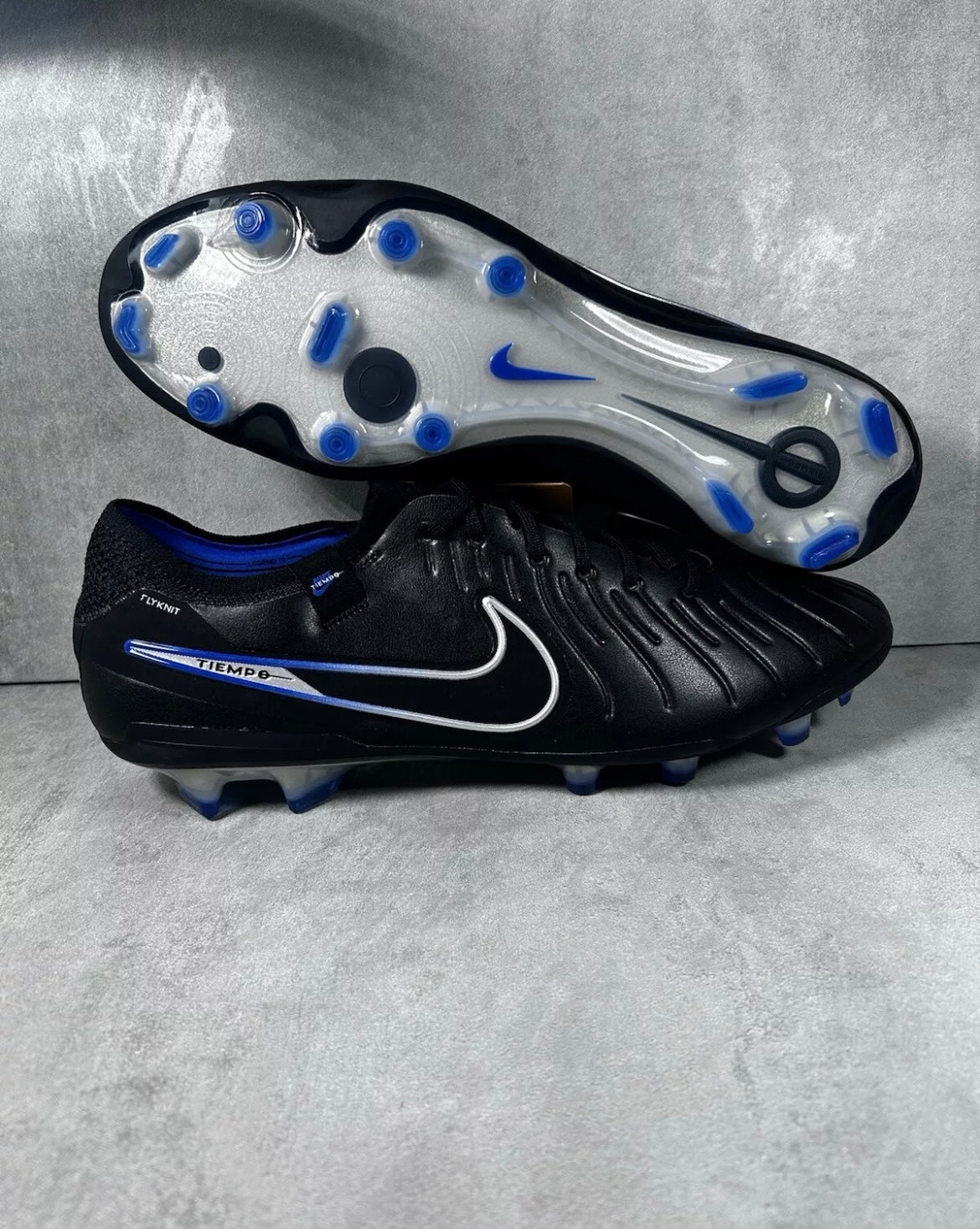 Nike Tiempo Legend 10 Elite FG | Black Blue | RRP £230