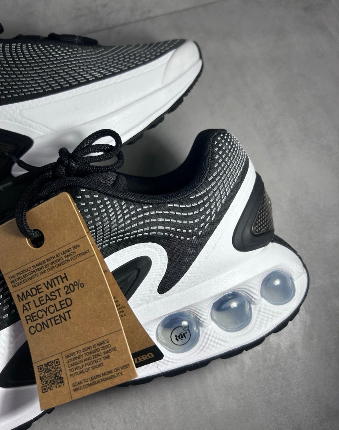 Nike Air Max DN | Black White Cool Grey | Size UK 14 / EU 49.5