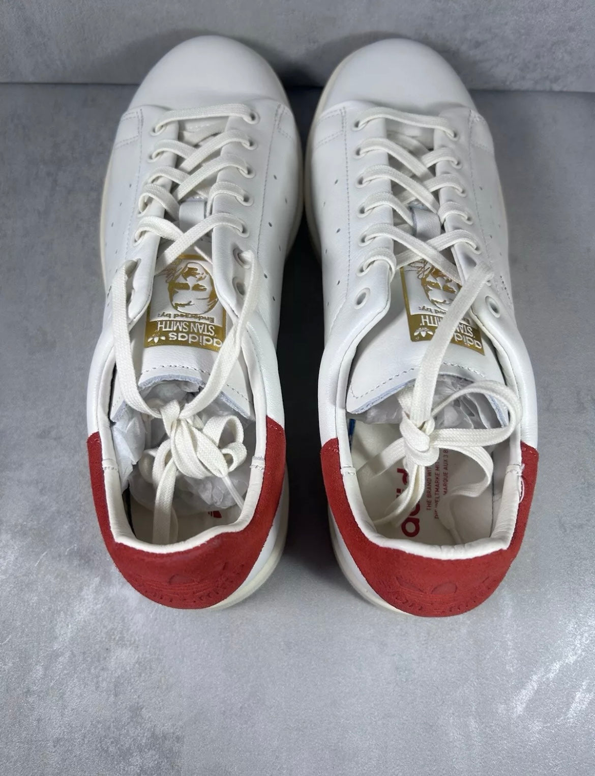 Adidas Stan Smith Lux | White Red|