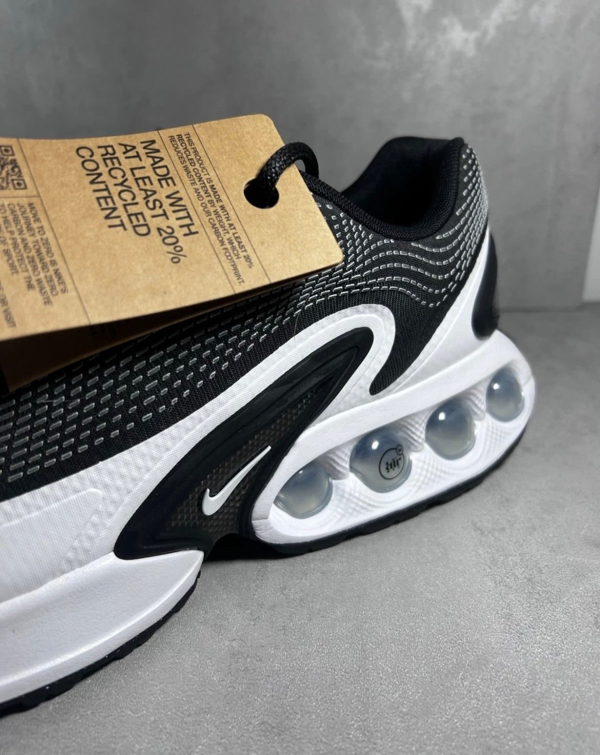 Nike Air Max DN | Black White Cool Grey | Size UK 14 / EU 49.5