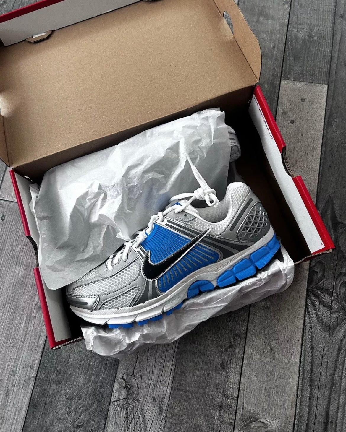 Nike Zoom Vomero 5 “Photo Blue” Grey Black Silver | Size UK 7 |