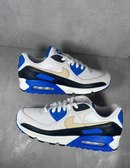 Nike Air Max 90 PRM | White Racer Blue | Size UK 8 / EU 42.5 |