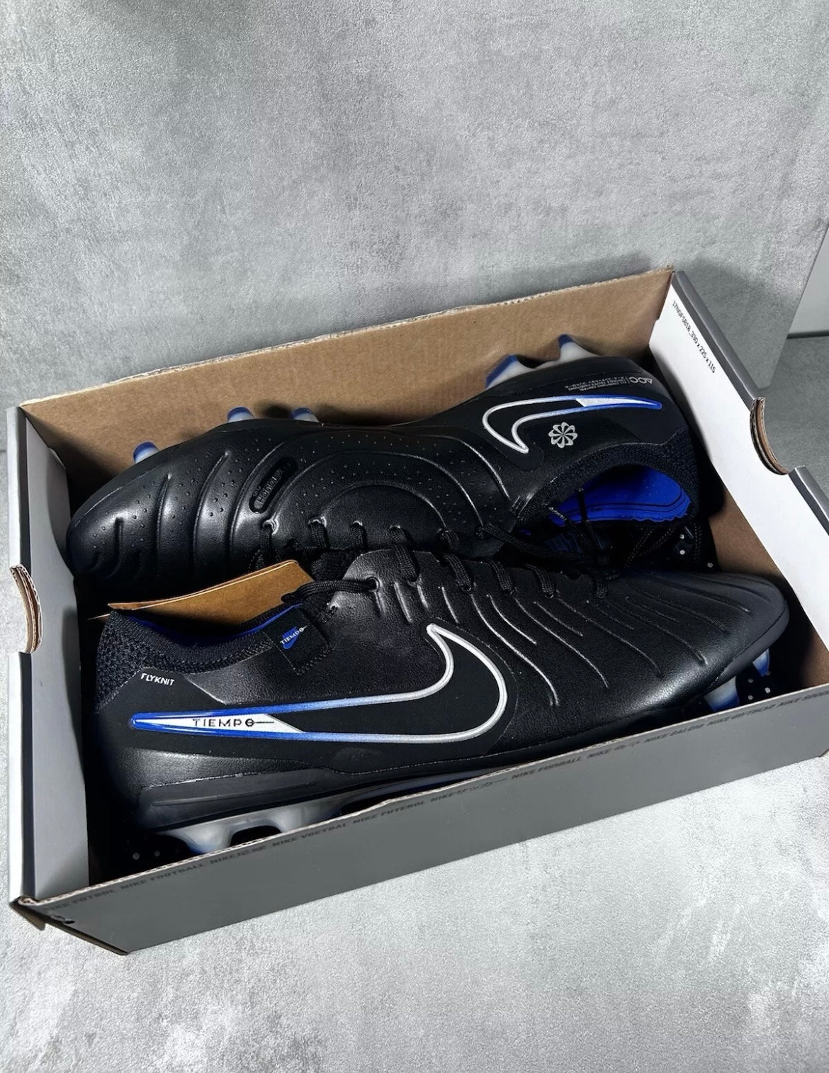 Nike Tiempo Legend 10 Elite FG | Black Blue | RRP £230