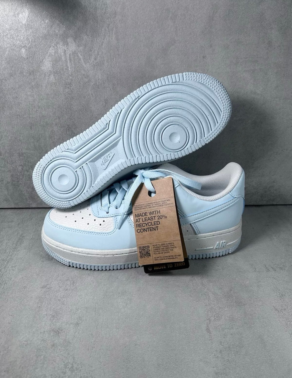 Nike Air Force 1 ‘07 Next Nature | Glacier Blue | Size UK 5 WMNS