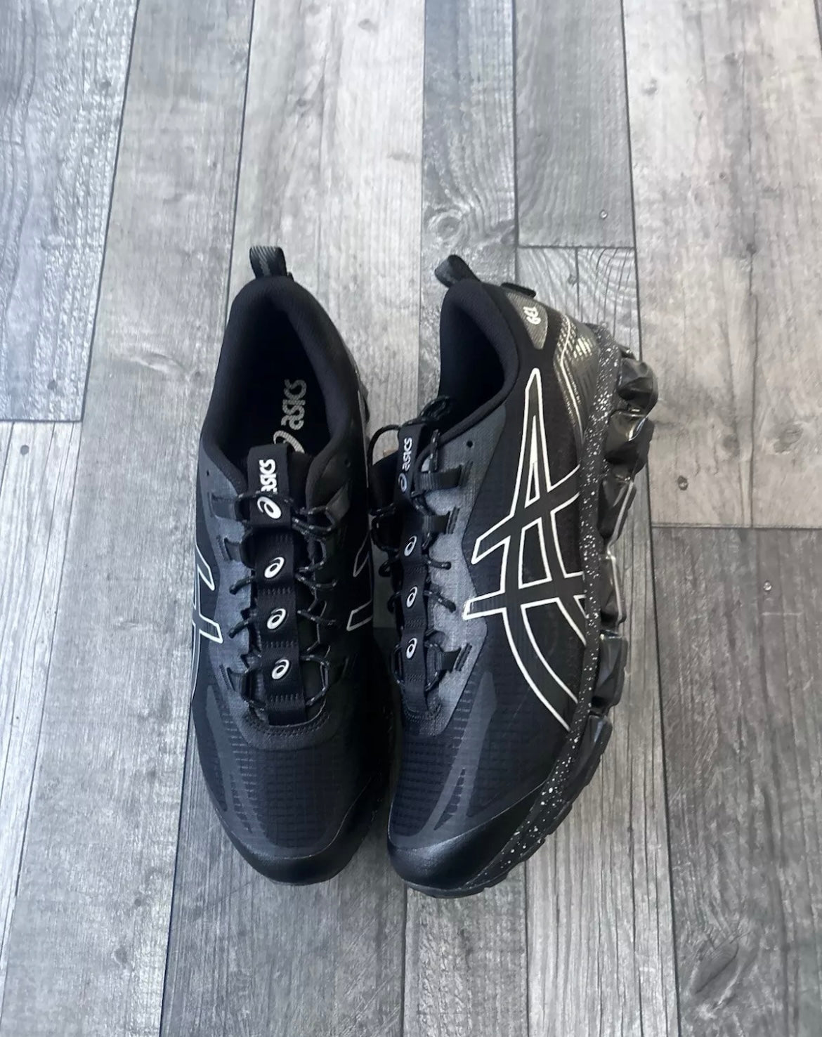 Men’s ASICS Gel Quantum 360 VII | Black White | Size 12 |