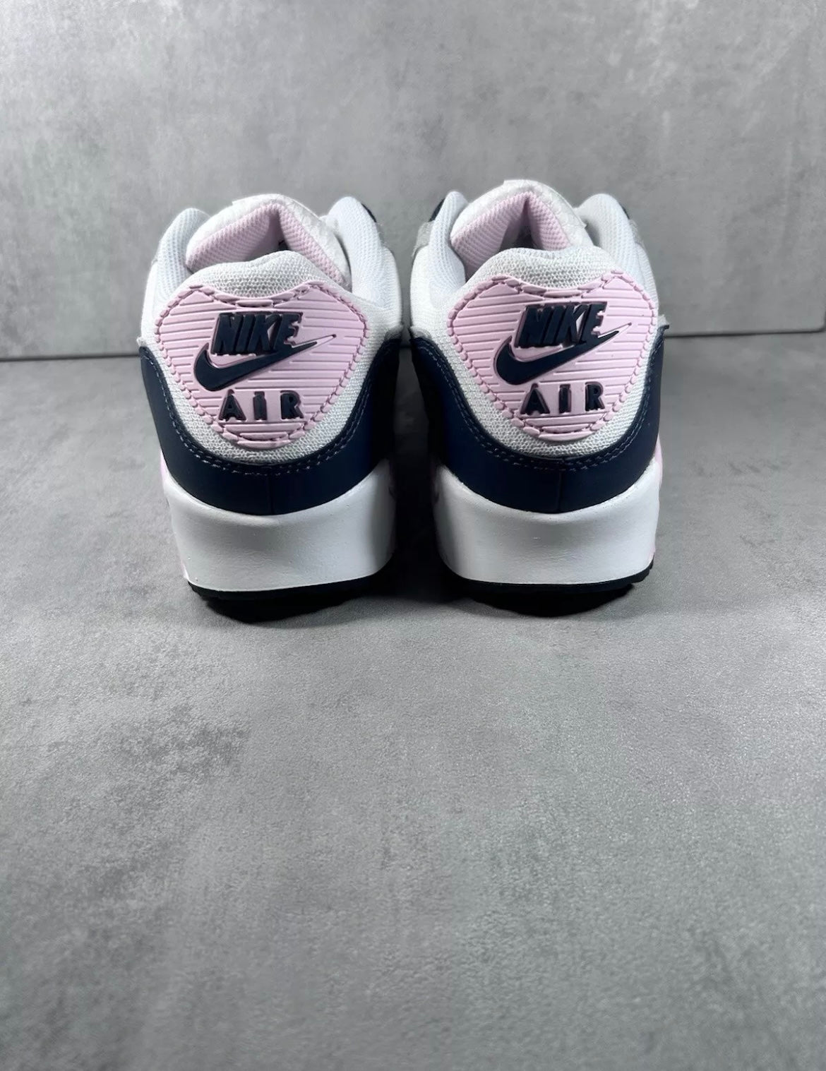 Nike Air Max 90 | Pink Foam Navy | Size UK 10.5