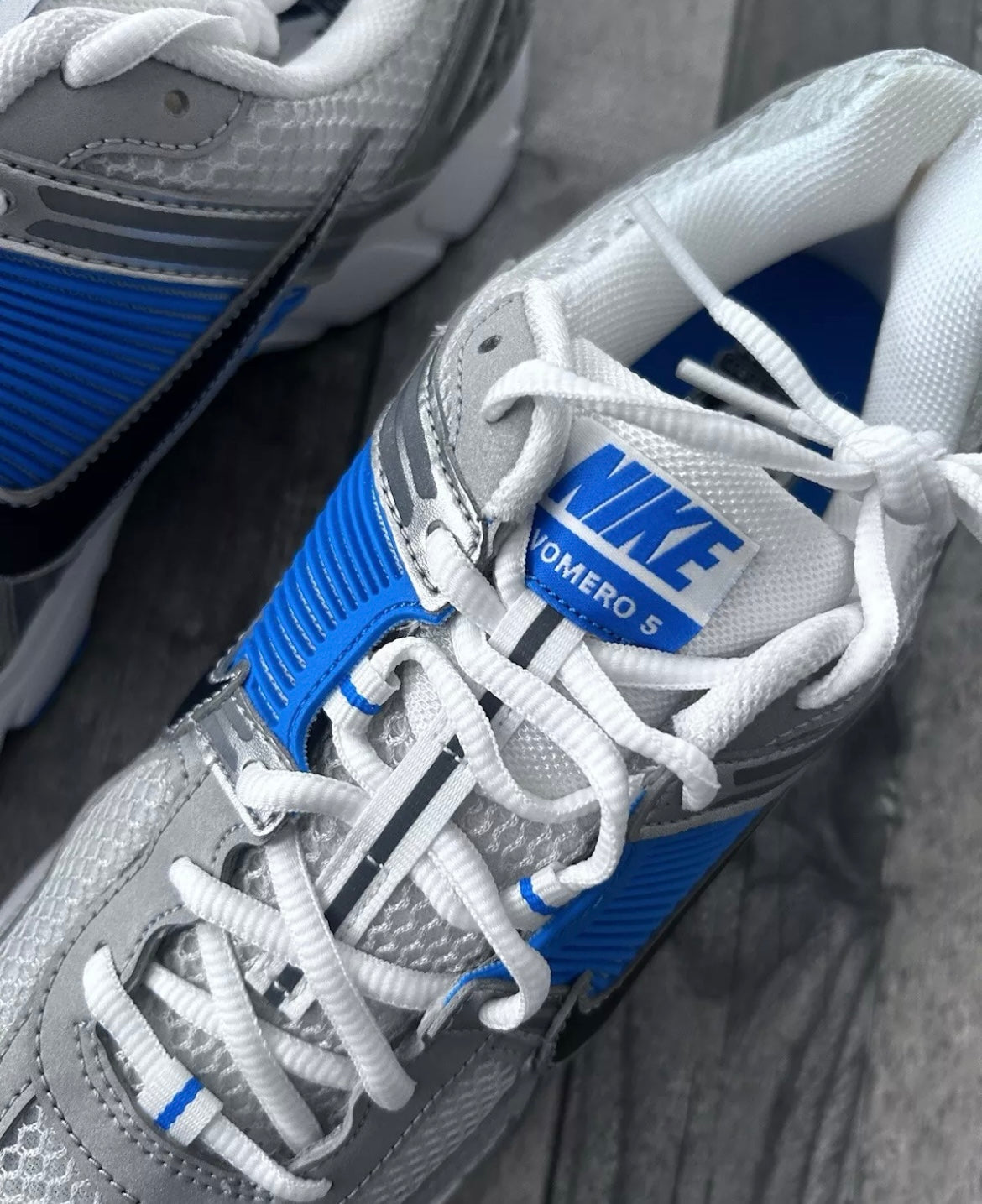 Nike Zoom Vomero 5 “Photo Blue” Grey Black Silver | Size UK 7 |