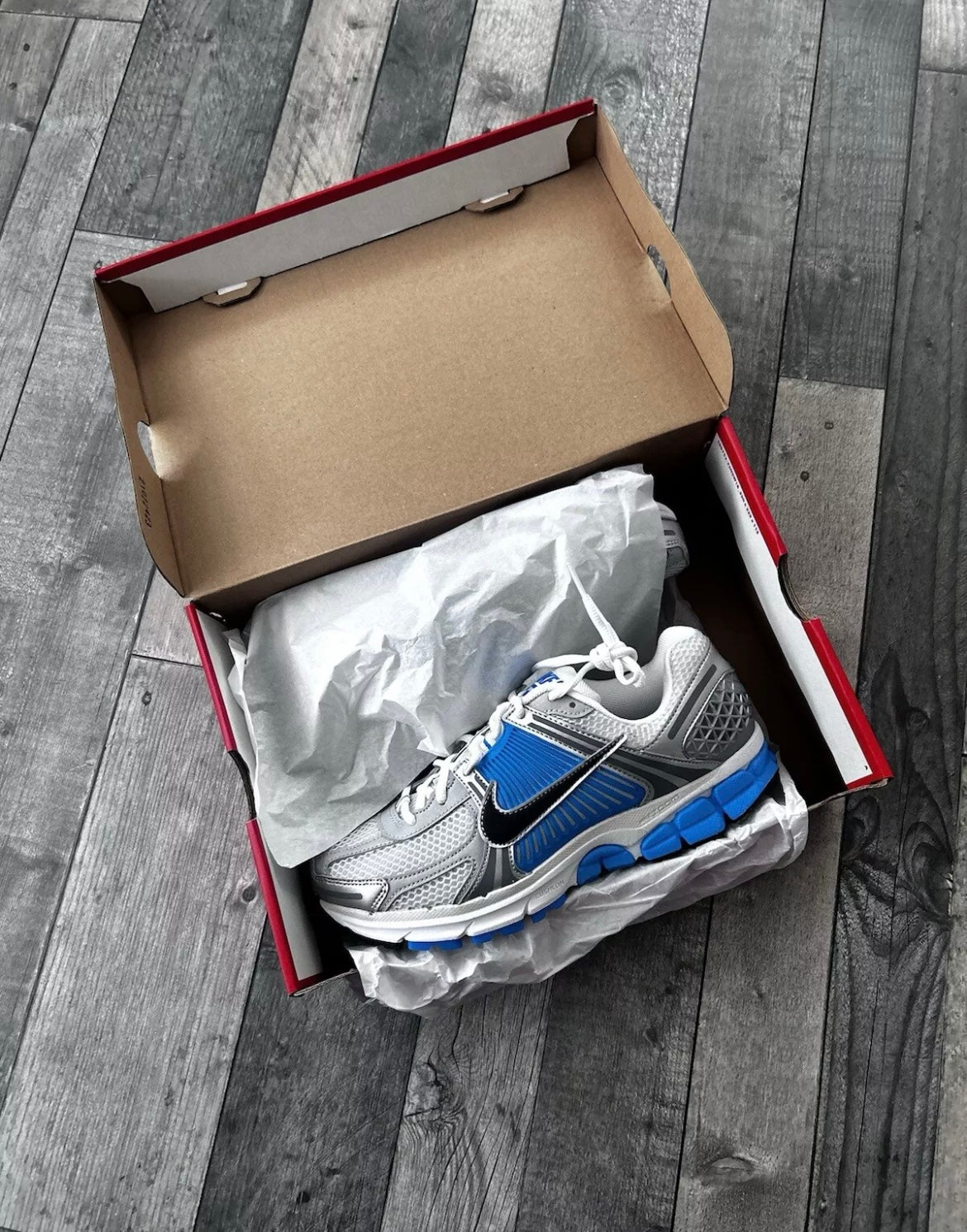 Nike Zoom Vomero 5 “Photo Blue” Grey Black Silver | Size UK 7 |