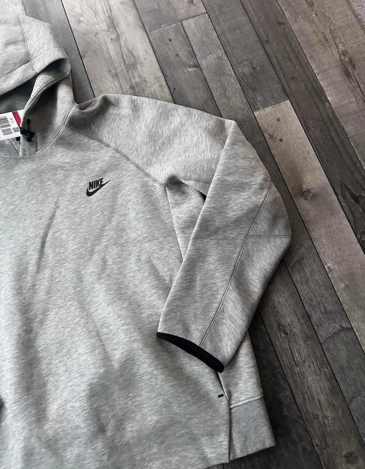 Nike Sportswear Tech Fleece Pull Over Hoodie | Grey |