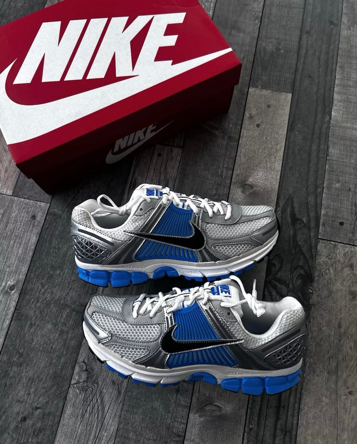 Nike Zoom Vomero 5 “Photo Blue” Grey Black Silver | Size UK 7 |