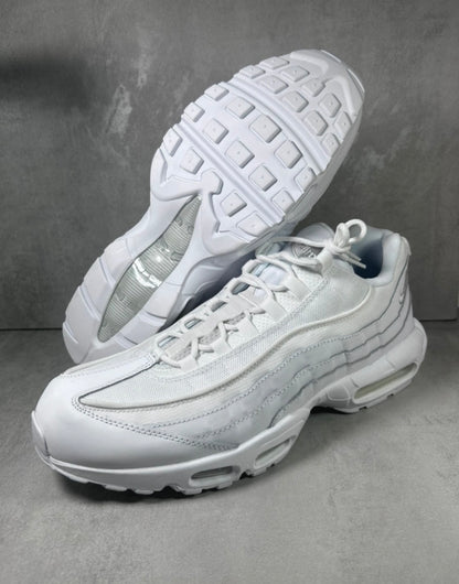 Nike Air Max 95 Essential | Triple White | Size UK 14 / EU 49.5